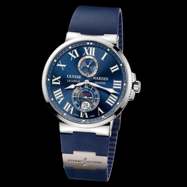 Montre Occasion Ulysse Nardin Mariner Automatique bleue