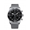 Montre Breitling  Superocean Heritage 44 mm  Chronographe Noir Bracelet acier