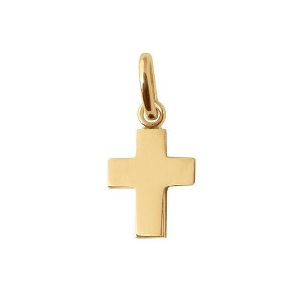 Pendentif gigi CLOZEAU Croix or jaune