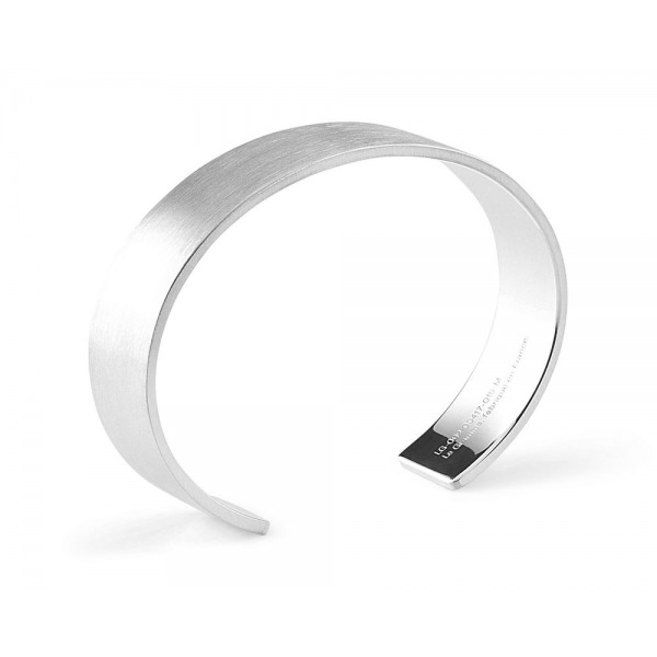 Bracelet Le Gramme ruban le 41g en argent 925 brossé lisse