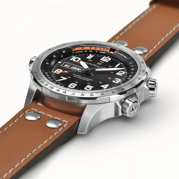 Montre Hamilton Khaki Aviation X-Wind Day Date 45 MM