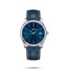 Montre Longines Master Collection Auto Bracelet Cuir Cadran Bleu