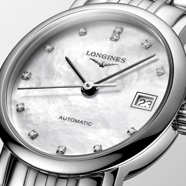 Montre Longines Elegant Collection Automatique Acier Cadran Nacré