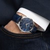 Montre Hamilton Jazzmaster Auto 40 mm cadran bleu