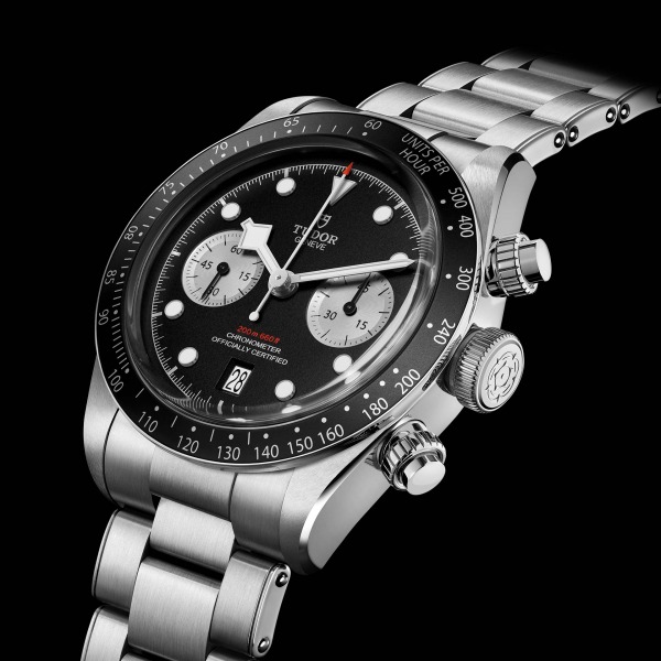 MONTRE HOMME TUDOR BLACK BAY CHRONO ACIER AVEC BRACELET EN ACIER