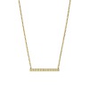 Collier Chopard Ice Cube Pure Or Jaune & Diamants Sertis