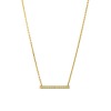 Collier Chopard Ice Cube Pure Or Jaune & Diamants Sertis