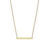 Collier Chopard Ice Cube Pure Or Jaune & Diamants Sertis