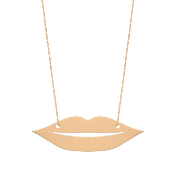 Collier Ginette NY Jumbo French Kiss Necklace