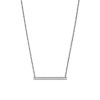 Collier Chopard Ice Cube Pure Diamants or blanc  sur chaîne