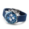 Montre Breitling  Superocean Heritage II B01 44 mm  Chronographe Bleu Bracelet caoutchouc Aéro Classic boucle déployante