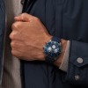 Montre Breitling  Superocean Heritage II B01 44 mm  Chronographe Bleu Bracelet caoutchouc Aéro Classic boucle déployante