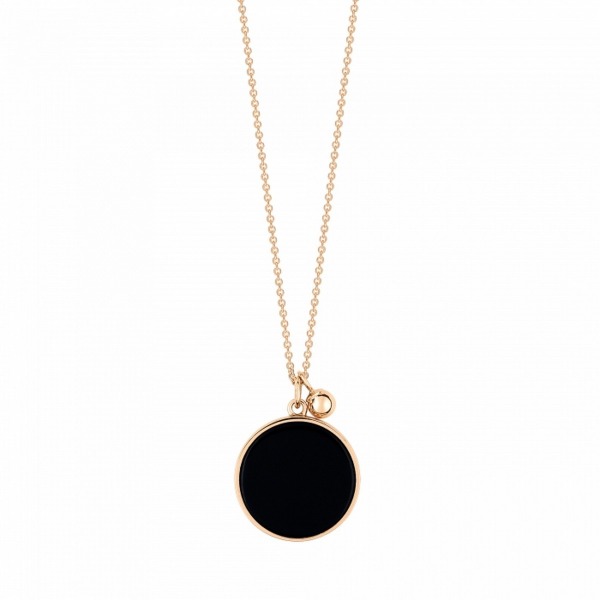 Collier Ginette NY Ever Onyx Or Rose