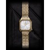 Montre MARCH LA.B Lady Mansart Electrique Cadran Continental Bracelet Acier Doré