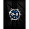 Montre MARCH LA.B Agenda Supra Automatique Cadran Navy Bracelet Buffle Noir