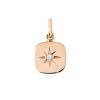 Pendentif gigi CLOZEAU Pendentif Miss Gigi Or Rose & Diamant