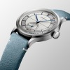 Montre Longines Heritage Classic Bracelet Cuir Bleu