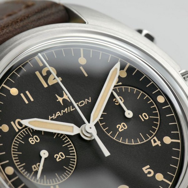 Montre Hamilton Khaki Aviation Pilot Pioneer Mechanical Chrono