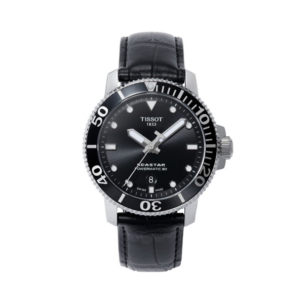 Montre Tissot Seastar 1000 Powermatic 80 Bracelet Tissu