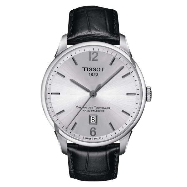 Montre Tissot Chemin des Tourelles Powermatic 80 Bracelet Cuir