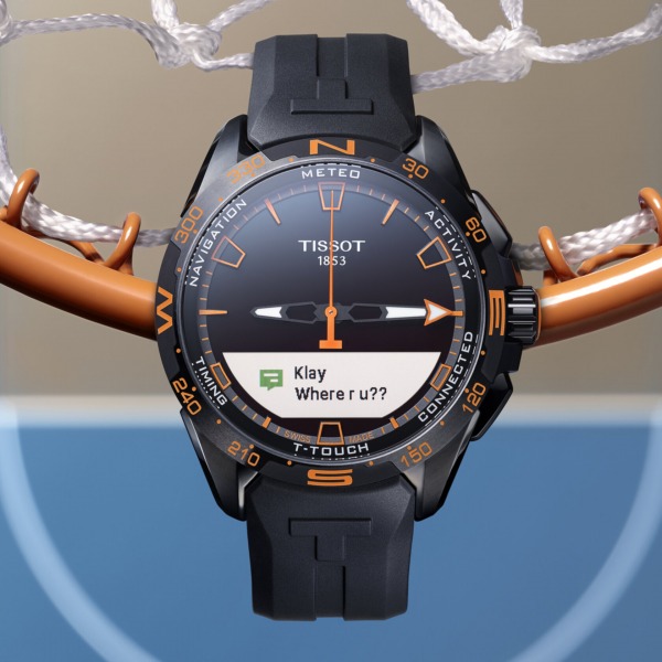 Montre Tissot T-Touch Connect Solar Bracelet Caoutchouc