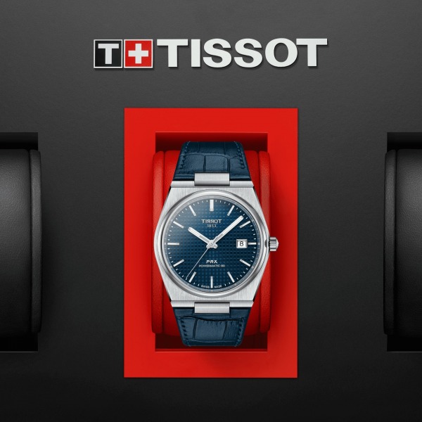 Montre Tissot PRX Powermatic 80 Bracelet Cuir