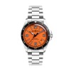 Montre BELL & ROSS BR V2-92 Orange Bracelet Acier