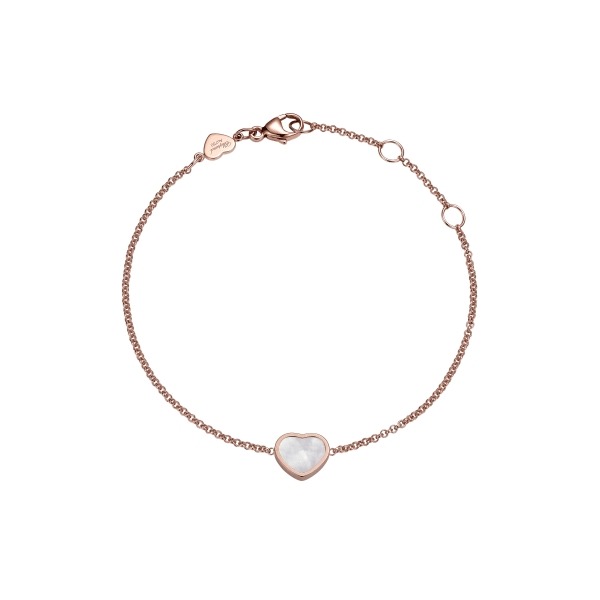 Bracelet Chopard My Happy Hearts Or Rose & Nacre