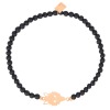 GINETTE NY TWENTY WOLF ONYX MINI BEAD BRACELET