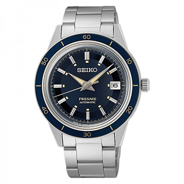 Montre Seiko Presage Automatique Style 60s Bleu