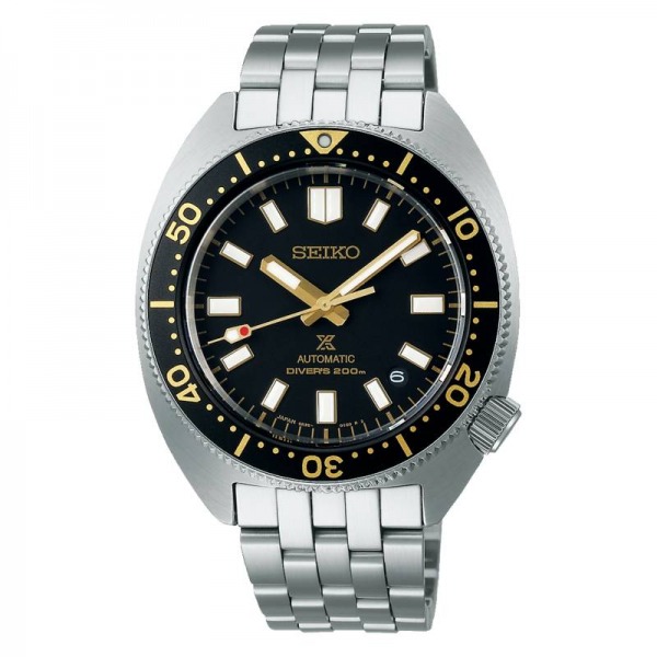 Montre Seiko Prospex Automatique Turtle Noir Doré