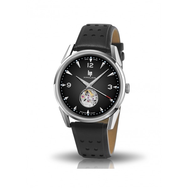 Montre LIP Himalaya 40mm Cœur Battant Cadran Noir