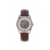 Montre LIP Himalaya 40mm Cadran Squelette Bracelet Cuir Marron