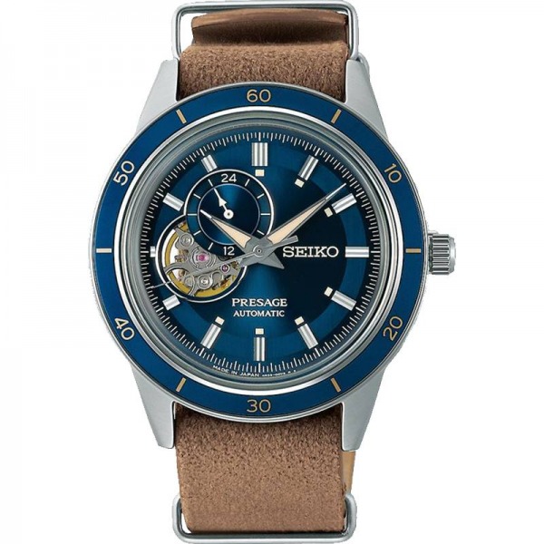 Montre Seiko Presage Automatique Style 60's Cadran Bleu