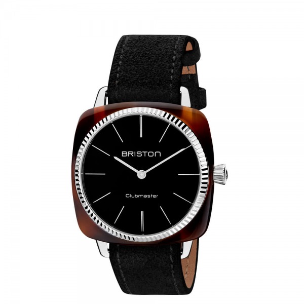 Montre Briston Clubmaster Elegant Acétate Cadran Noir