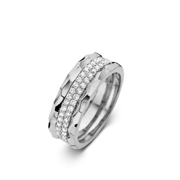 Bague One More Ischia Diamants & Or Blanc