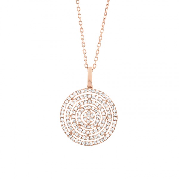 Collier Daniel Gerard Smart Or Rose & Diamants