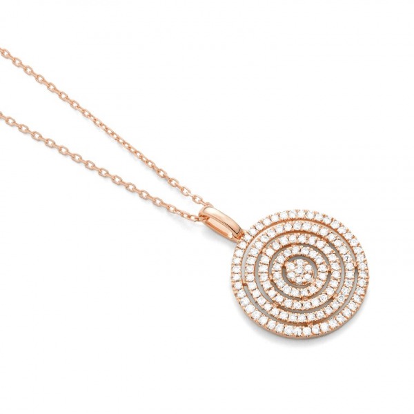 Collier Daniel Gerard Smart Or Rose & Diamants