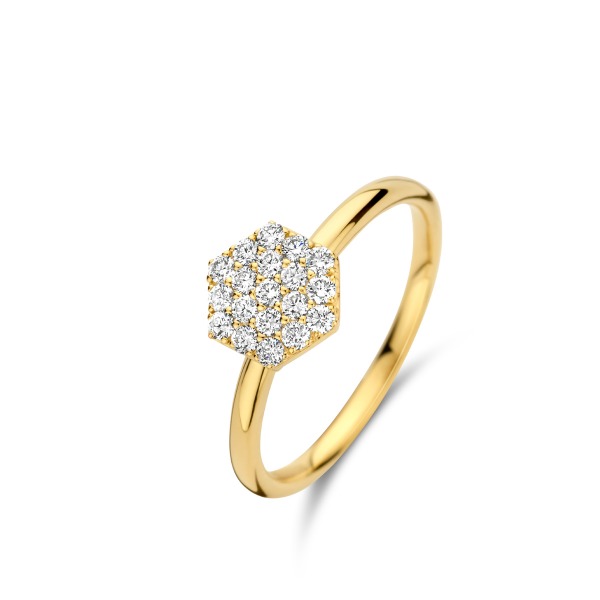 Bague One More Eolo Or Jaune et diamants