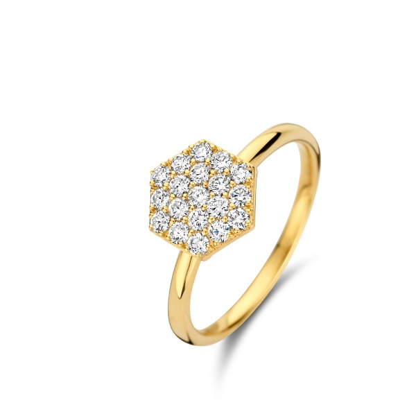 Bague One More Eolo Or Jaune et diamants