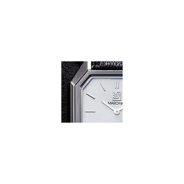 Montre MARCH LA.B Lady Mansart Electrique Cadran White Bracelet Acier