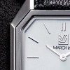 Montre MARCH LA.B Lady Mansart Electrique Cadran White Bracelet Acier