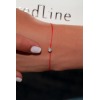 Bracelet Redline So Illusion fil avec diamants 0.10 carat en serti invisible or blanc