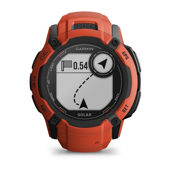 Montre Garmin Instinct 2X Solar Rouge