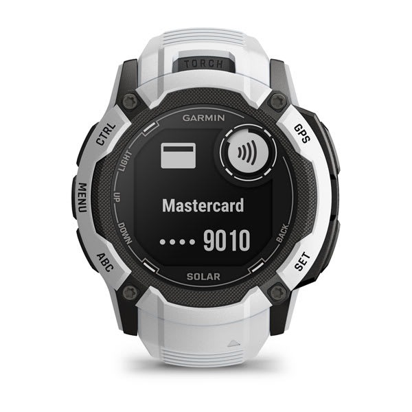 Montre Garmin Instinct 2X Solar Blanche