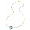 Collier Morganne Bello Victoria Or Jaune Diamants et Topaze