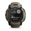 Montre Garmin Instinct 2X Solar Tactical Beige Coyotte