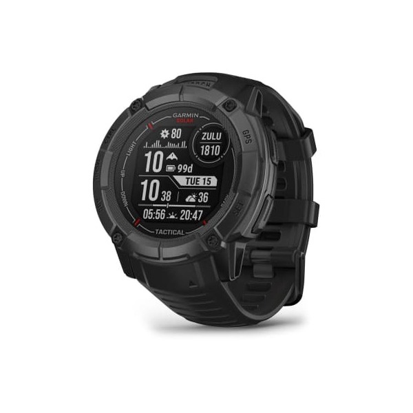 Montre Garmin Instinct 2X Solar Tactical Noire