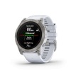 Montre Garmin Epix (Gen 2 Pro) 51mm Sapphire Titane Whitestone Bracelet Blanc