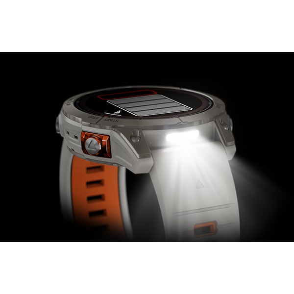 fēnix® 7 Pro Sapphire Solar Edition - Titane avec revêtement Titanium et  bracelet en cuir marron